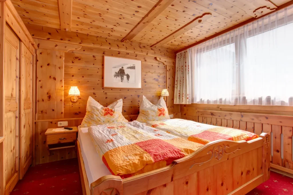 Doppelzimmer in der Frühstückspension Alpenruh