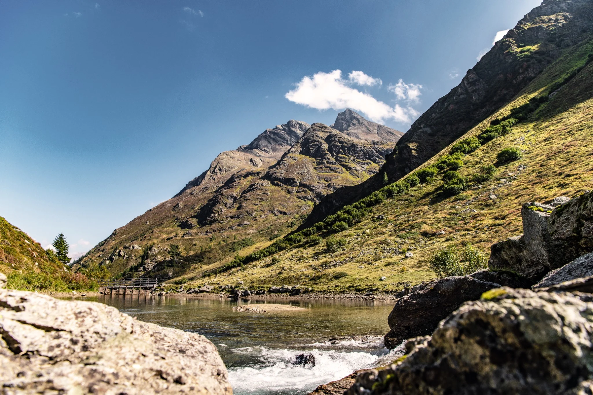 Malfonsee im Sommer