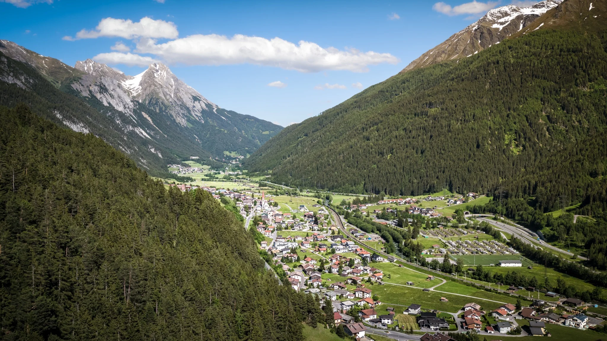 Pettneu am Arlberg im Sommer